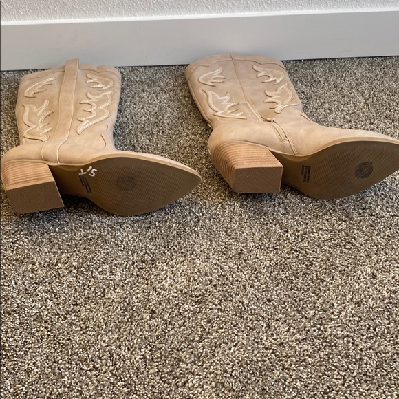 Women’s Dolce Vita Tan Western Cowgirl Rodeo Boots Size 8 - Picture 6 of 8